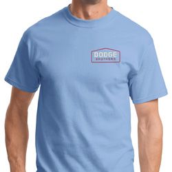 Dodge Brothers Pocket Print Mens Shirts
