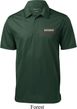 Dodge Brothers Pocket Print Mens Textured Polo Shirt