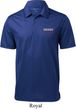Dodge Brothers Pocket Print Mens Textured Polo Shirt