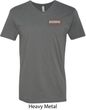Dodge Brothers Pocket Print Mens V-Neck Shirt
