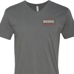 Dodge Brothers Pocket Print Mens V-Neck Shirt Dodge Brothers Pocket Print Mens V-Neck Shirt