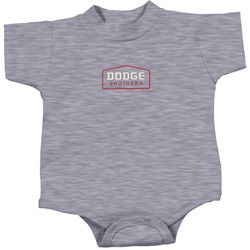 Dodge Brothers Small Print Baby Onesie