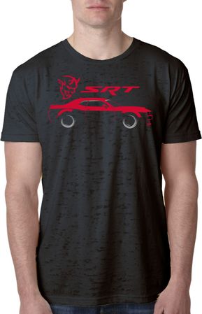 Dodge Challenger SRT Silhouette Burnout Shirt