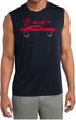 Dodge Challenger SRT Silhouette Dry Wicking Sleeveless Shirt