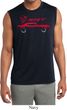 Dodge Challenger SRT Silhouette Dry Wicking Sleeveless Shirt