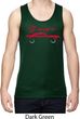 Dodge Challenger SRT Silhouette Dry Wicking Tank Top