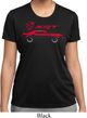 Dodge Challenger SRT Silhouette Ladies Dry Wicking T-shirt