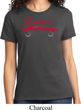 Dodge Challenger SRT Silhouette Ladies T-shirt