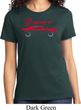 Dodge Challenger SRT Silhouette Ladies T-shirt