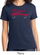 Dodge Challenger SRT Silhouette Ladies T-shirt