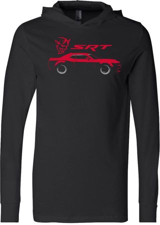 Dodge Challenger SRT Silhouette Lightweight Hoodie