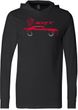 Dodge Challenger SRT Silhouette Lightweight Hoodie