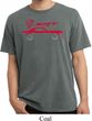Dodge Challenger SRT Silhouette Pigment Dyed T-shirt