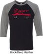 Dodge Challenger SRT Silhouette Raglan Shirt