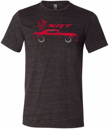 Dodge Challenger SRT Silhouette Tri Blend Tee