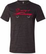 Dodge Challenger SRT Silhouette Tri Blend Tee
