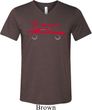 Dodge Challenger SRT Silhouette Tri Blend V-neck