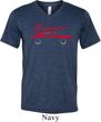 Dodge Challenger SRT Silhouette Tri Blend V-neck