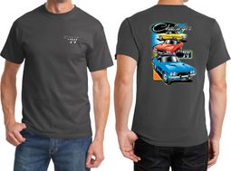 Dodge Challenger Trio Front & Back Shirts