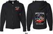 Dodge Chrysler American Made (Front & Back) Full Zip Hoodie
