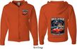 Dodge Chrysler American Made (Front & Back) Full Zip Hoodie