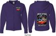 Dodge Chrysler American Made (Front & Back) Full Zip Hoodie