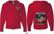 Dodge Chrysler American Made (Front & Back) Full Zip Hoodie