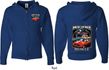 Dodge Chrysler American Made (Front & Back) Full Zip Hoodie