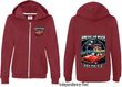 Dodge Chrysler American Made (Front & Back) Ladies Full Zip Hoodie