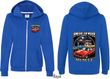 Dodge Chrysler American Made (Front & Back) Ladies Full Zip Hoodie