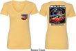 Dodge Chrysler American Made (Front & Back) Ladies V-neck