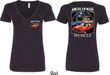 Dodge Chrysler American Made (Front & Back) Ladies V-neck