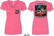 Dodge Chrysler American Made (Front & Back) Ladies V-neck
