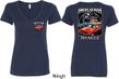 Dodge Chrysler American Made (Front & Back) Ladies V-neck