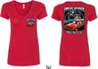 Dodge Chrysler American Made (Front & Back) Ladies V-neck