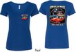 Dodge Chrysler American Made (Front & Back) Ladies V-neck
