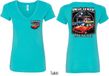 Dodge Chrysler American Made (Front & Back) Ladies V-neck