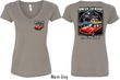 Dodge Chrysler American Made (Front & Back) Ladies V-neck