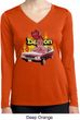 Dodge Demon  Ladies Dry Wicking Long Sleeve Shirt