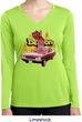 Dodge Demon  Ladies Dry Wicking Long Sleeve Shirt