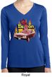 Dodge Demon  Ladies Dry Wicking Long Sleeve Shirt