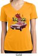 Dodge Demon Ladies Dry Wicking V-neck