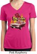 Dodge Demon Ladies Dry Wicking V-neck