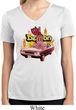 Dodge Demon Ladies Dry Wicking V-neck