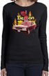 Dodge Demon Ladies Long Sleeve Shirt