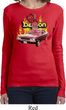 Dodge Demon Ladies Long Sleeve Shirt