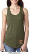 Dodge Garage Bottom Print Ladies Ideal Tank Top