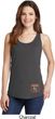 Dodge Garage Bottom Print Ladies Tank Top