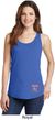 Dodge Garage Bottom Print Ladies Tank Top