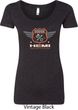 Dodge Garage Hemi Ladies Scoop Neck Shirt